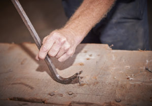 Removing Nails from Recalimed Wood