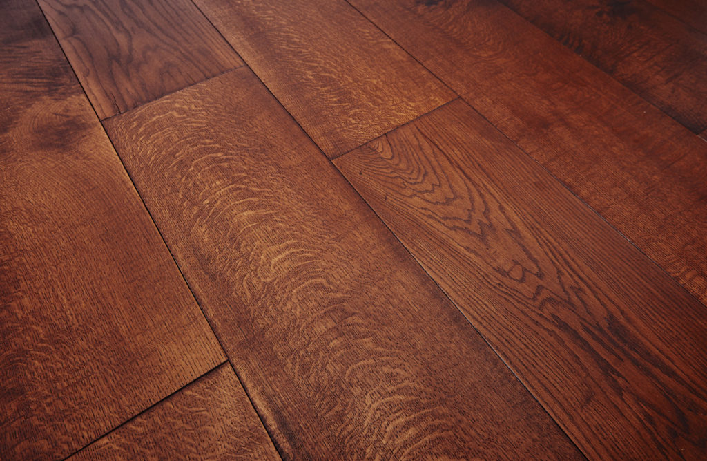 Custom wide plank floor