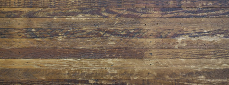 Wide plank flooring trend #1: Reclaimed wide plank floors