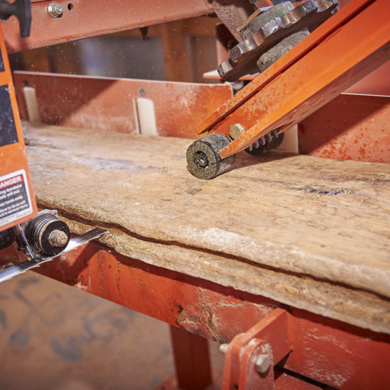 resawed floor plank