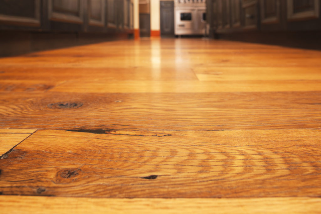 Eco-Friendly Interior Design Idea #4: Reclaimed wide plank floors