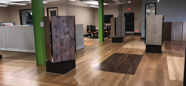 wide plank showroom