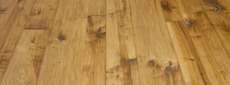 Maple Wide Plank Hardwood Floor