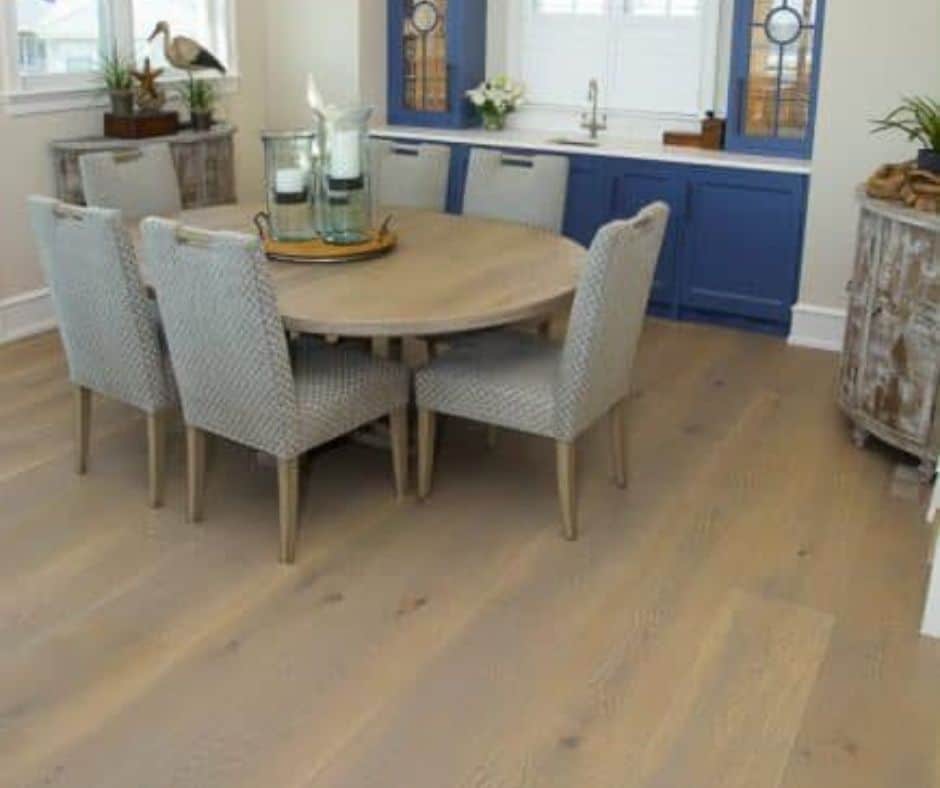 white oak floor