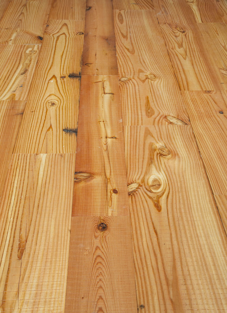 Longleaf Heart Pine Wide Plank Floor