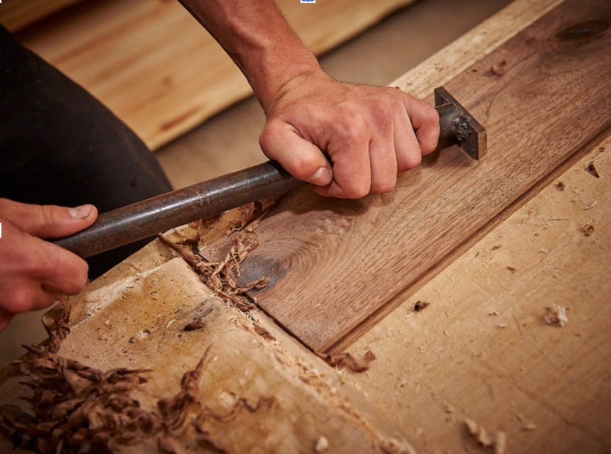 Choosing a rustic finish and treatment for hardwood floors