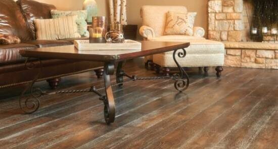 White Oak Dark Walnut Wide Plank Floors